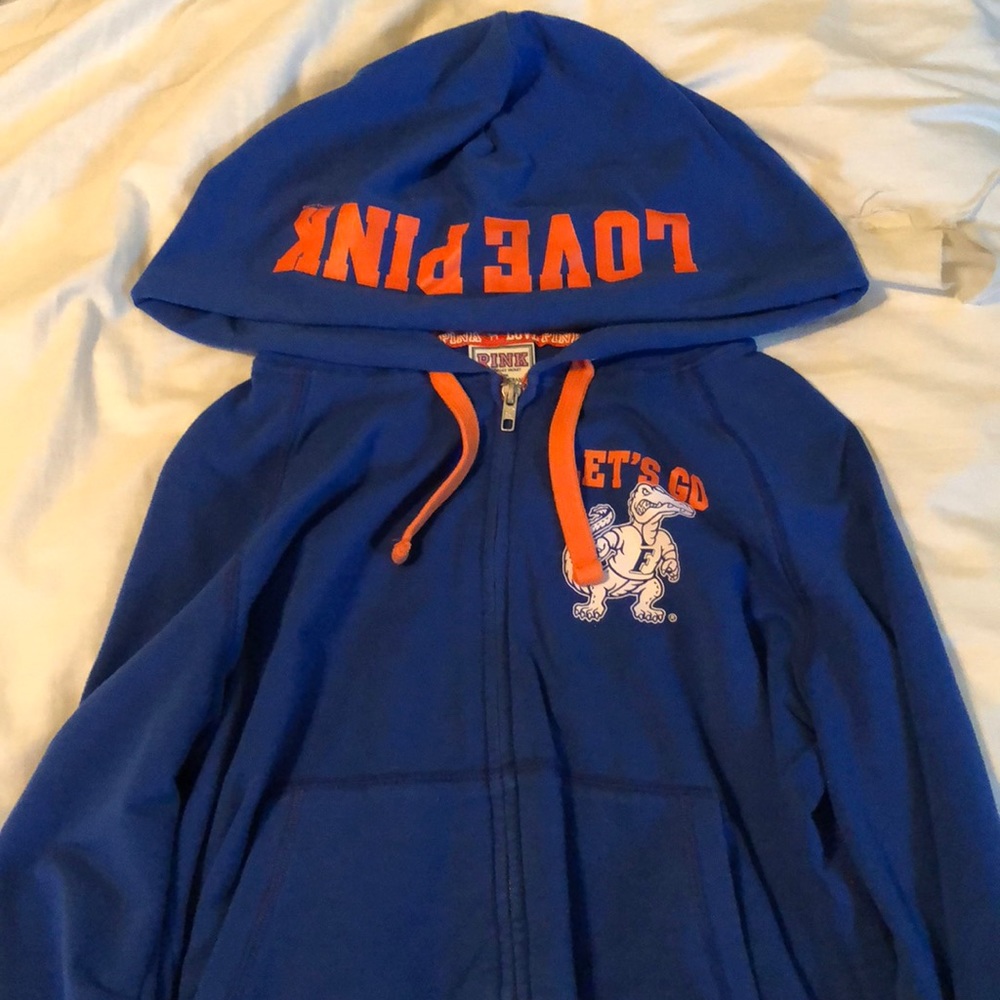Florida Gator Pink Zip Up Hoodie